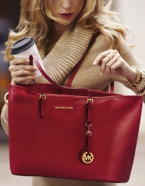 Сумка Michael Kors, красная сумка, red bag